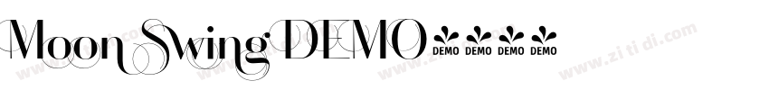 Moon Swing DEMO字体转换
